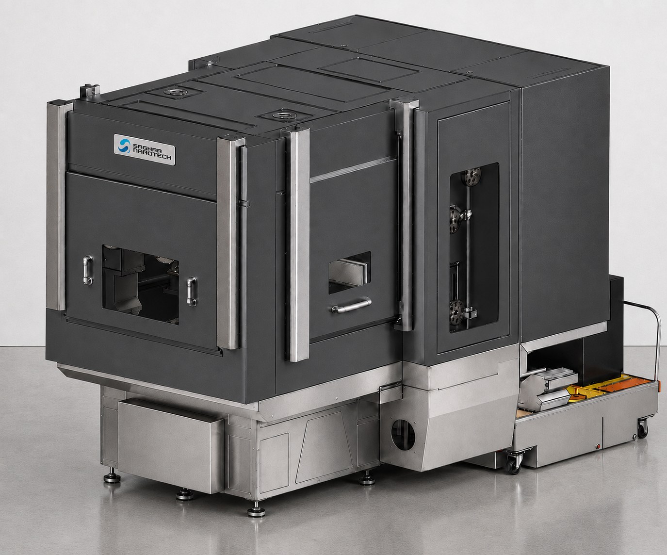 Diamond Wire Sawing Machine for Rare-Earth Permanent Magnet Processing